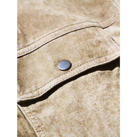 Leather & Suede Shirt Jacket