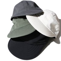 <Made In Japan> Long Bill 6panel Cap "Cotton&Hemp" / "Nylon"