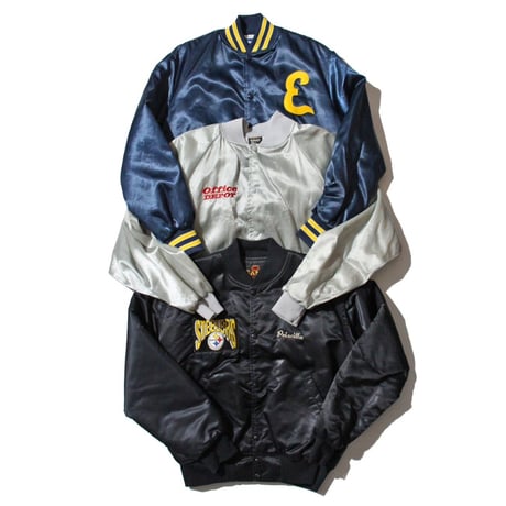 Satin Varsity Jackets <Made In USA>