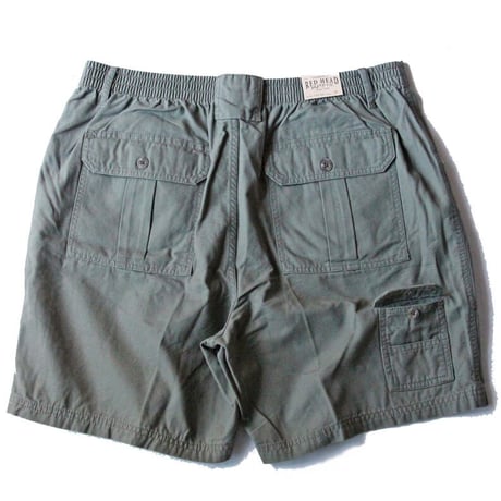 Red Head Fatigue Hiker Shorts
