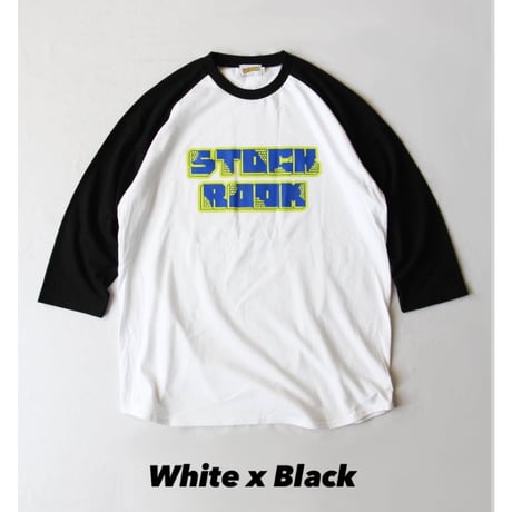Stockroom Original "Block Logo 3/4 Raglan Sleeve Tee"