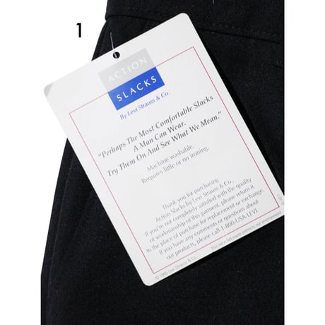 【Dead Stock】Levi's Action Slacks
