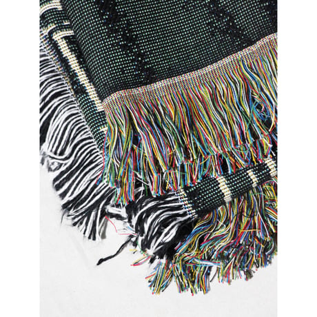 LAAMS Woodgrain Map Woven Blanket