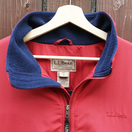L.L. Bean Warm-Up Jacket ”Red”
