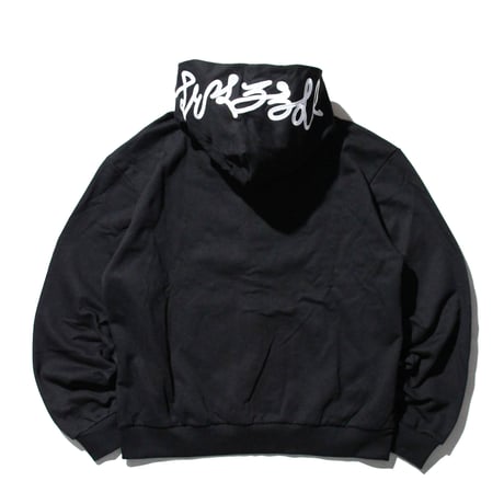 Stockroom OG Wear "PP¥ Font White Embroidered Zip Hoodie"