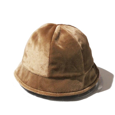 Wool Felt & Velvet Bell Hat