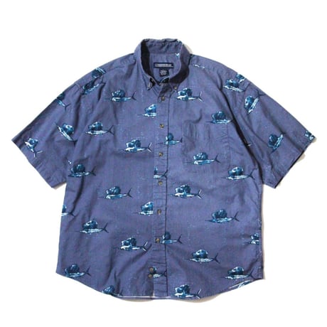 Fishing Over Print S/SL Shirt