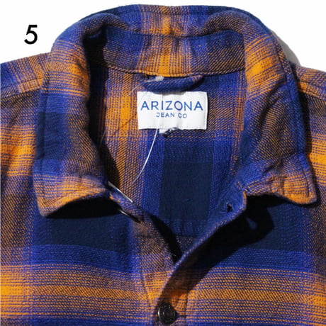 Ombre Plaid Flannel Shirts