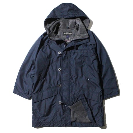 mont-bell Fleece Liner Rip-Stop Hooded Coat
