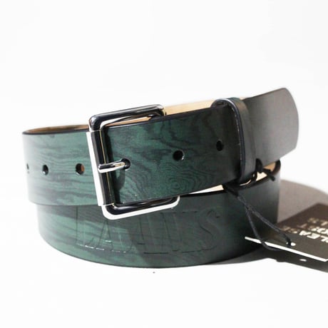 LAAMS Woodgrain Leather Belt