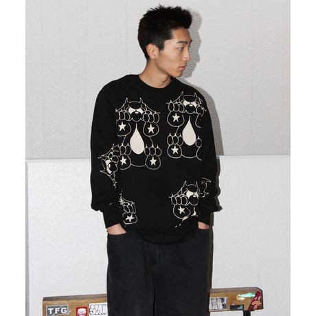 Bedlam Exclusive Crewneck Sweatshirt Artwork by BYCODYCODY