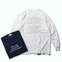 Old Foundation Woman Applying Perfume L/SL Tee