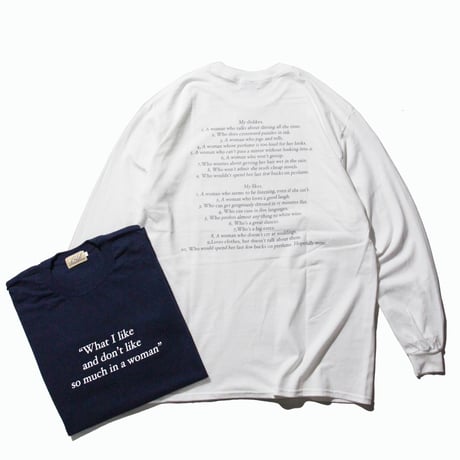 Old Foundation Woman Applying Perfume L/SL Tee