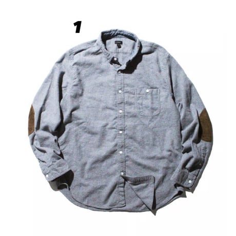 J.crew Leather Elbow Patch B.D Shirt