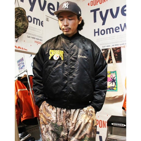 Satin Varsity Jackets <Made In USA>