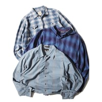 Ombre Plaid Shirts <Red Head / St. John's Bay / Metropolitan>