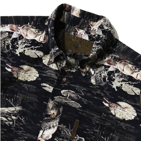 Fishing Over Print S/SL Shirt