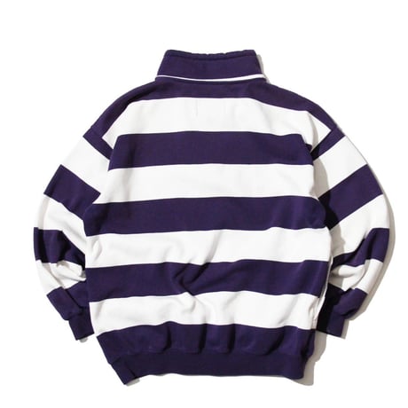 Zebre 1/4 Zip Border Sweat