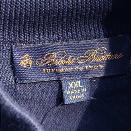 Brooks Brothers Supima Cotton 1/4 Zip Knit Sweater