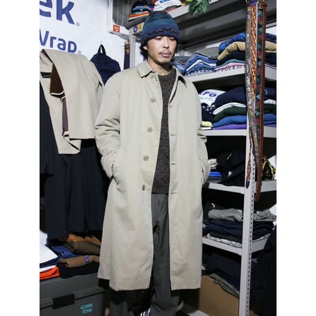 Brooks Brothers Faux Fur Lined Long Coat <Made In England>