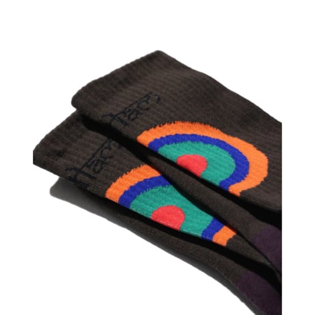 Bedlam Circle Socks Brown