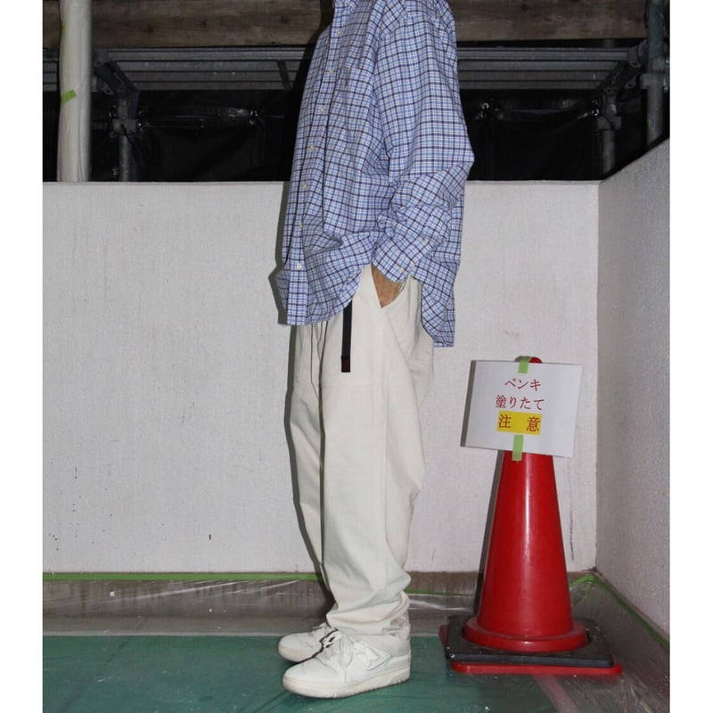 パンツ FASHIRUsmooth cotton loose tapered pants パンツ fashiru smoothcotton loose tapered pants