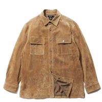 GNW Suede Leather Shirts Jacket