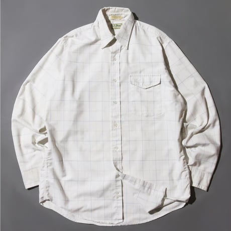【Made In USA】L.L. Bean Plaid L/SL Shirt