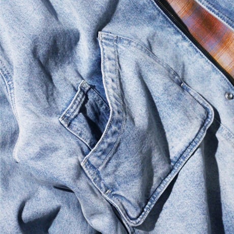 Levi's Denim Hooded Work Jacket