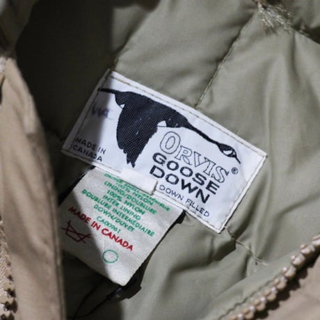 Orvis Goose Down Parka <Made In Canada>