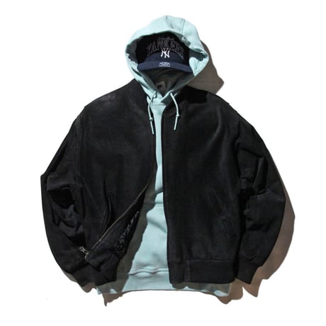 I.O.U Suede Bomber Jacket
