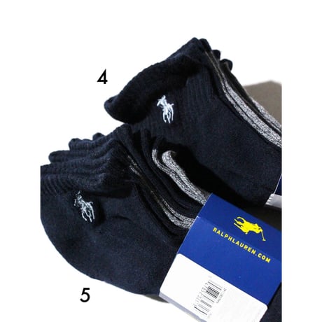Polo RL Socks "6P (Long) & 4P (Unkle & Under Unkle)"