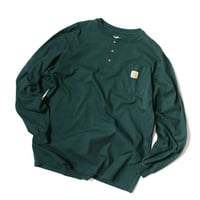 Carhartt Henry Neck L/SL Tee