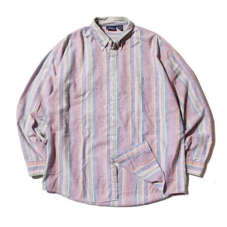 Bon Homme Striped Oxford Shirt