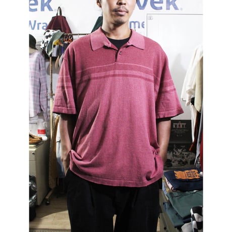 Irvine Park Cotton Knit Polo Shirts