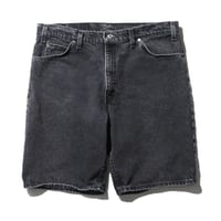 Levi's 550 Black Denim Short