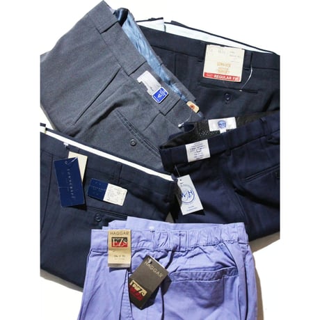 New & Dead Stock Slacks