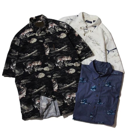 Fishing Over Print S/SL Shirt