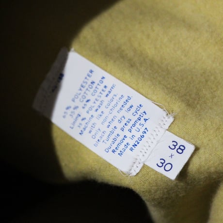 80's Dickies Small Tag Fleece Liner Work Pants <Made In USA>