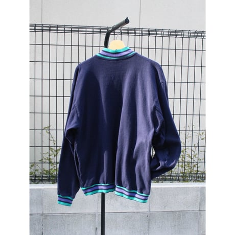 Lands' End Snap Mock Sweat <Made in USA>
