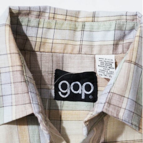 Old GAP & Montgomery Ward L/SL Shirt