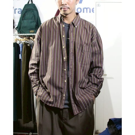 Amherst and Brock Striped L/SL Shirt