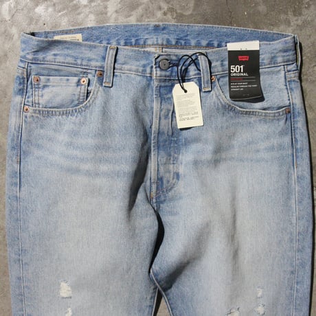 Levi's 501 Distressed Jeans (34 x 32)