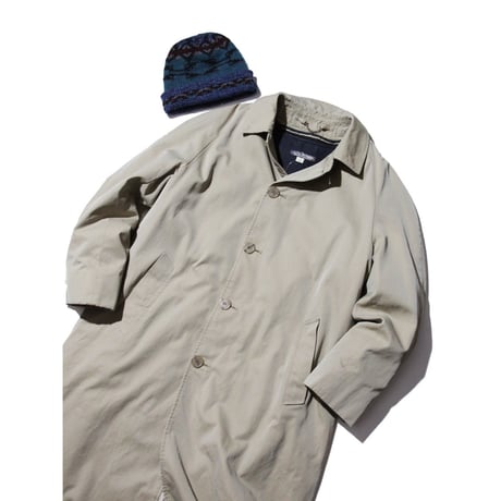Brooks Brothers Faux Fur Lined Long Coat <Made In England>