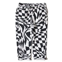 Jaded Man x Curly Fry Checker Flag Denim Pant