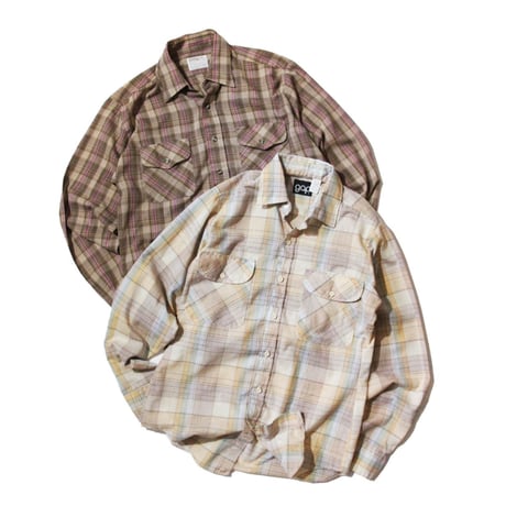Old GAP & Montgomery Ward L/SL Shirt