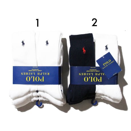 Polo RL Socks "6P (Long) & 4P (Unkle & Under Unkle)"