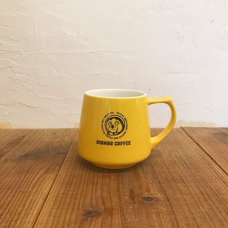 DIGMOG COFFEE mug cup  yellow