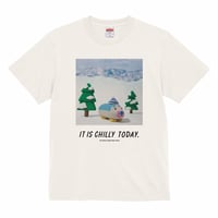 ウェルモ　Tシャツ「IT IS CHILLY TODAY.」