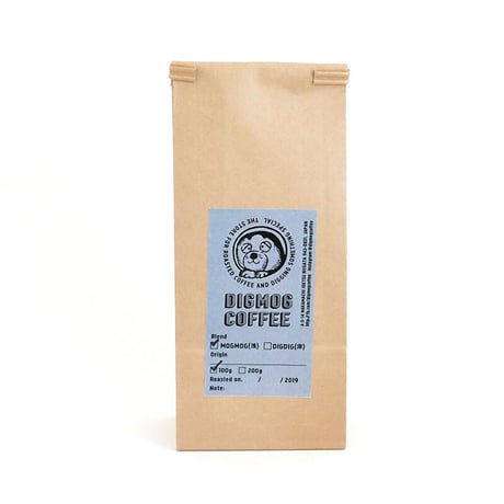 DIGMOG COFFEE モグモグブレンド（浅煎り）100g